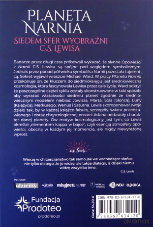 Planeta Narnia. Siedem sfer wyobraźni C. S. Lewisa - Michael Ward [KSIĄŻKA]