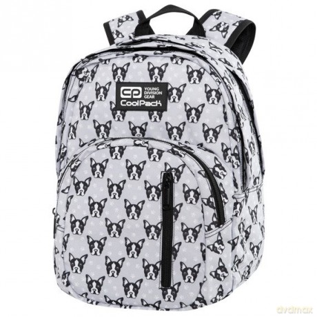 Plecak 2-komorowy Coolpack discovery french bulldogs