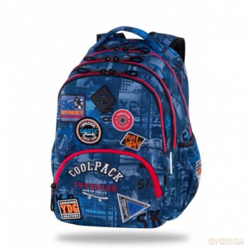 Plecak 3-komorowy Coolpack Bentley blue