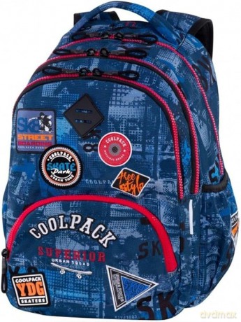 Plecak 3-komorowy Coolpack Bentley blue