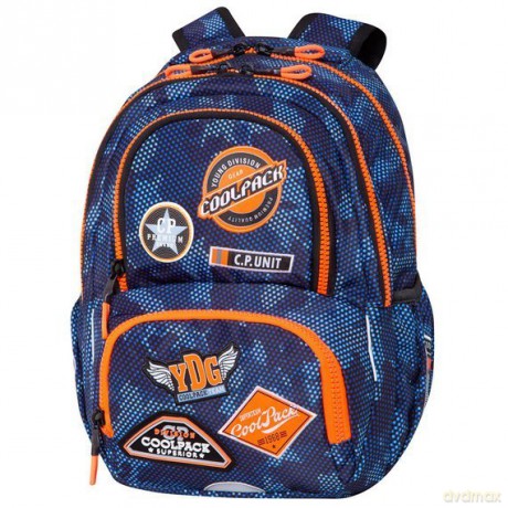 Plecak 3-komorowy Coolpack Spiner navy