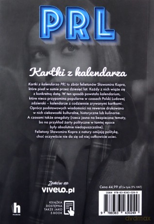 PRL Kartki z kalendarza - Sławomir Koper [KSIĄŻKA]