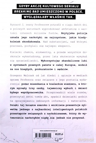 Profesor. Jak genialny chemik z Kielc stał się bossem narkobiznesu - Grzegorz Walczak [KSIĄŻKA]
