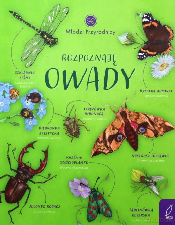Rozpoznaję owady. Młodzi przyrodnicy - Patrycja Zarawska [KSIĄŻKA]