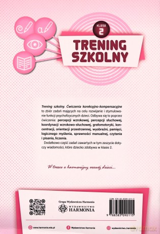 Trening szkolny Ćwiczenia korekcyjno-kompensacyjne klasa 2 [KSIĄŻKA]