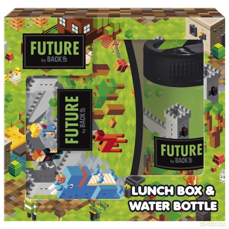 Zestaw śniadaniówka+ bidon 330 ml A DF Game level 33