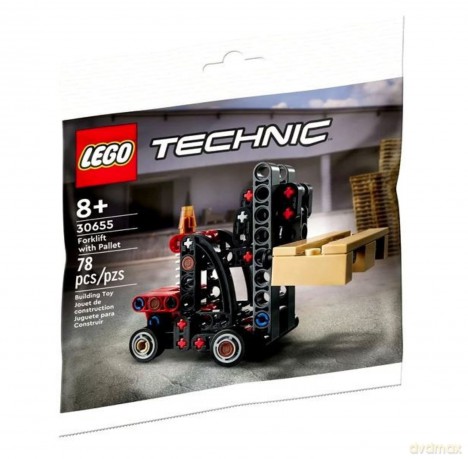 LEGO Technic Wózek widłowy z paletą (30655) [KLOCKI]