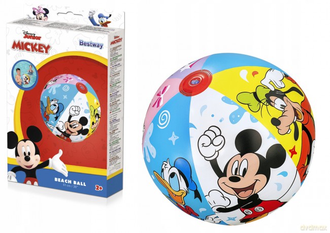Piłka plażowa Mickey 51cm