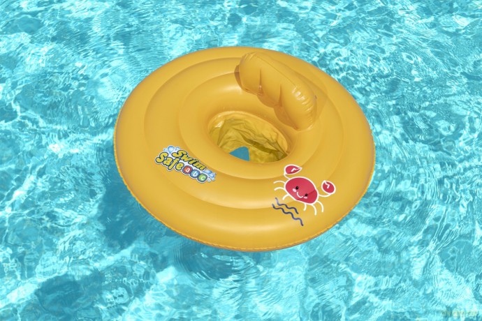 Siedzisko do nauki pływania Kwadrat Swim Safe Step A 76 x 76 cm