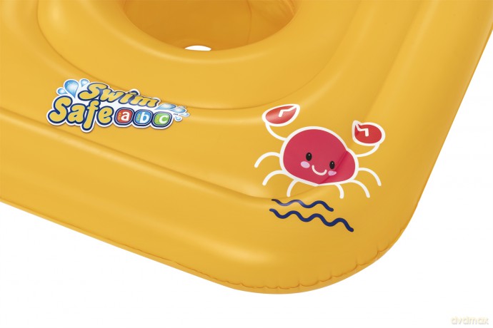 Siedzisko do nauki pływania Kwadrat Swim Safe Step A 76 x 76 cm