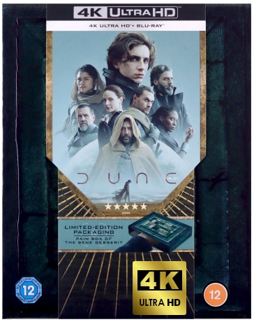 Dune (Diuna) Pain Box of the Bene Gesserit (Limited) [Blu-Ray 4K]+[Blu-Ray]
