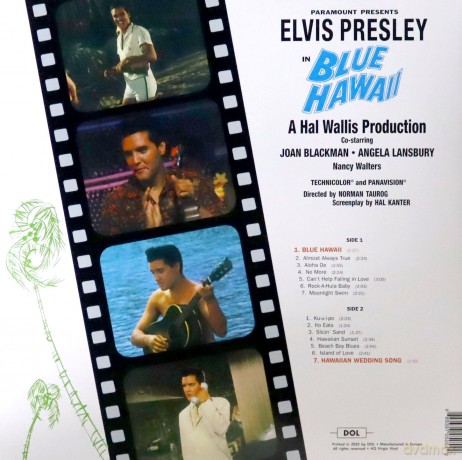 Elvis Presley: Blue Hawaii (Limited Turquoise) [Winyl]