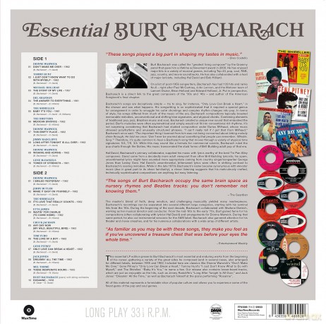 Burt Bacharach: Essential Burt Bacharach - Celebrating 95 Years Of Burt Bacharach (Limited) [Winyl]