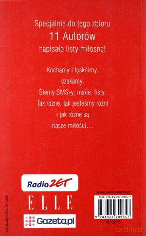 Listy Miłosne - Opracowanie Zbiorowe [KSIĄŻKA]
