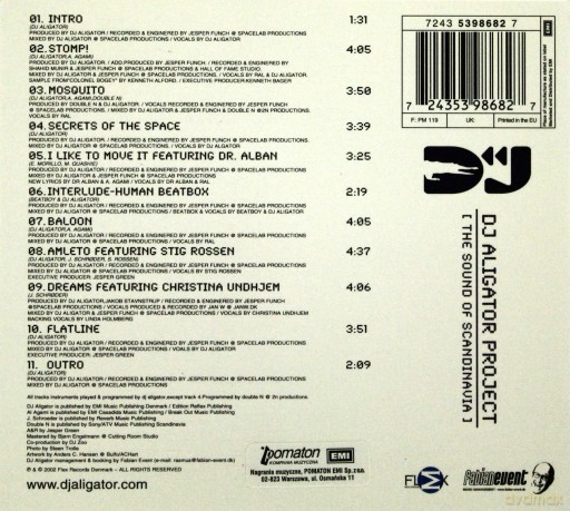 Dj Aligator Project: The Sound Of Scandinavia [CD]