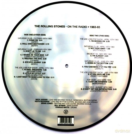The Rolling Stones: On The Radio: 1963-65 (Picture) [Winyl]