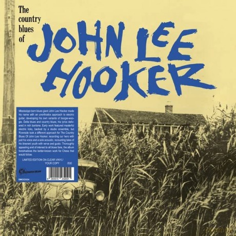 John Lee Hooker: The Country Blues Of John Lee Hooker (Clear) [Winyl]