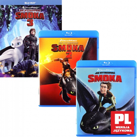 Jak wytresować smoka Kolekcja 1-3 [3xBlu-Ray]