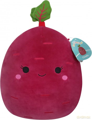 Squishmallows fioletowy burak Claudia, Plusz, 13 cm