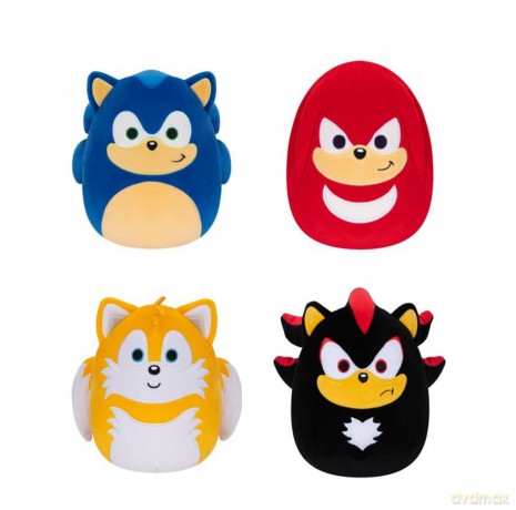 Squishmallows Sonic, Knuckles, Shadow, Tails, Plusz, 20 cm