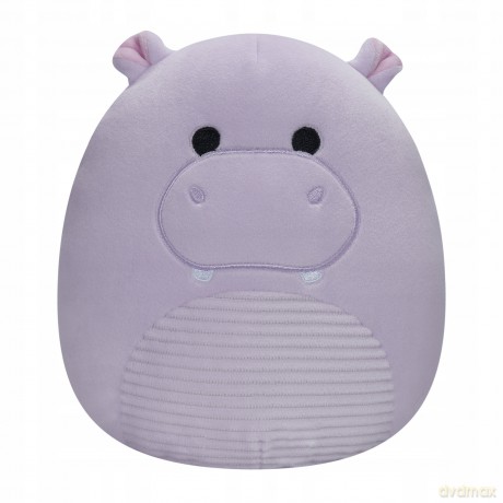 Squishmallows Fioletowy hipopotam Hanna, Plusz, 19 cm