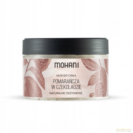 Odżywczy mus pomarańcza w czekoladzie Mohani do ciała 200 ml