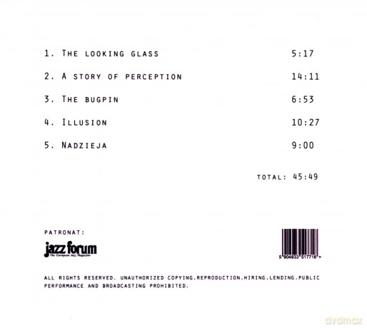 Irka Zapolska Quartet: Perception of Preception [CD]