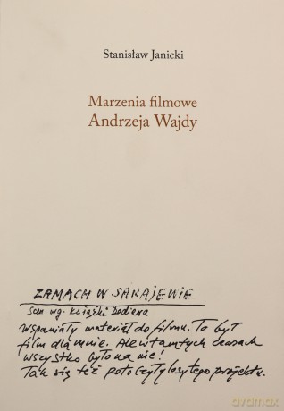 Marzenia filmowe Andrzeja Wajdy - Stanisław Janicki [KSIĄŻKA]