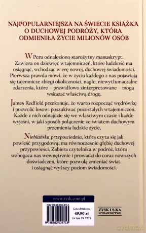 Niebiańska przepowiednia - James Redfield [KSIĄŻKA]