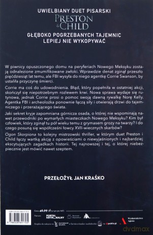 Ogon skorpiona - Douglas Preston, Lincoln Child [KSIĄŻKA]