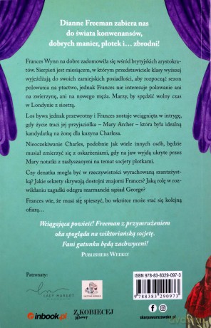 Poradni prawdziwej damy. Przewodnik po plotkach i zbrodni - Dianne Freeman [KSIĄŻKA]
