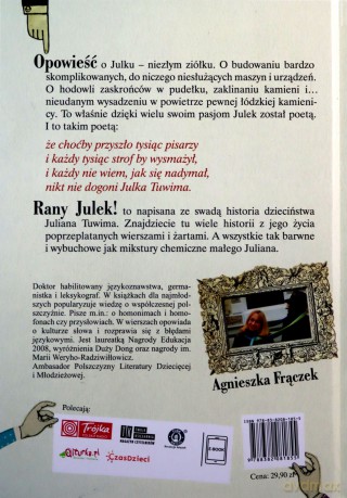 RANY JULEK! O tym, jak Julian Tuwim został poetą - Agnieszka Frączek [KSIĄŻKA]