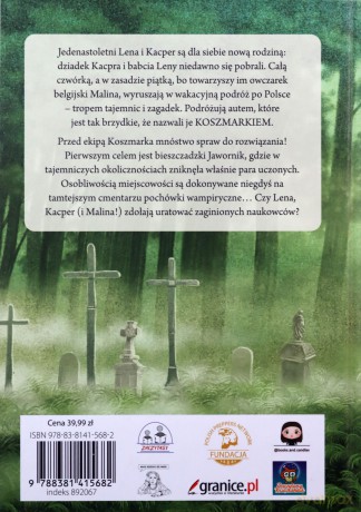Wakacje z koszmarkiem. Gniazdo wampirów - Justyna Drzewicka [KSIĄŻKA]