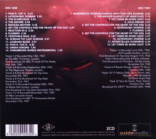 Pink Floyd: Audio Archives 1967-1968 [2CD]
