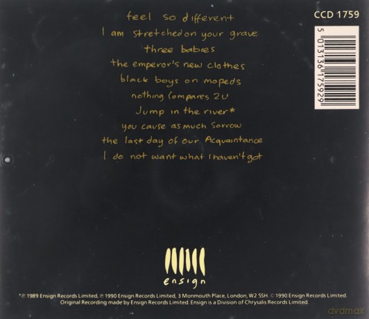 Sinead O'Connor: I Do Not Want What I Haven't Got [CD]