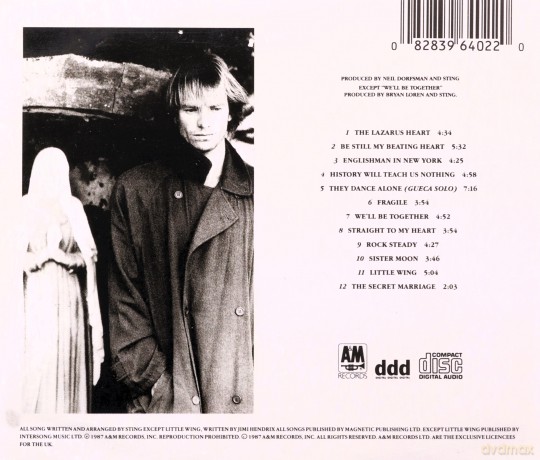Sting: Nothing Like The Sun [CD]