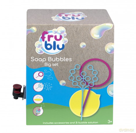 Bańki Fru Blu Eco 3L + akcesoria (obręcz, drzewko, talerz) DKF 0169