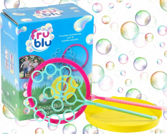 Bańki Fru Blu Eco 3L + akcesoria (obręcz, drzewko, talerz) DKF 0169