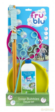 Bańki Fru Blu Zestaw deluxe + płyn 0,4L DKF 0156