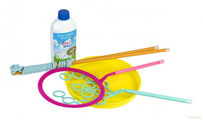 Bańki Fru Blu Zestaw deluxe + płyn 0,4L DKF 0156