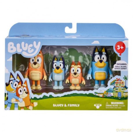 Bluey Figurki 4-pak Rodzinka 13009 [FIGURKA]