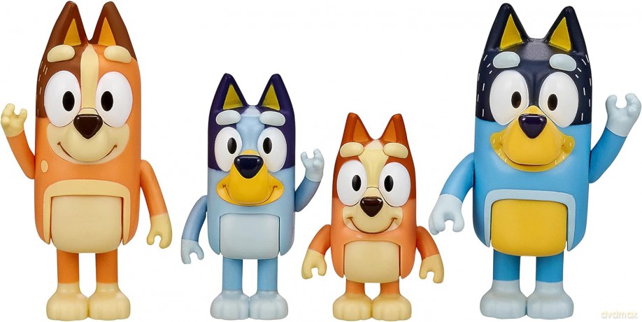 Bluey Figurki 4-pak Rodzinka 13009 [FIGURKA]