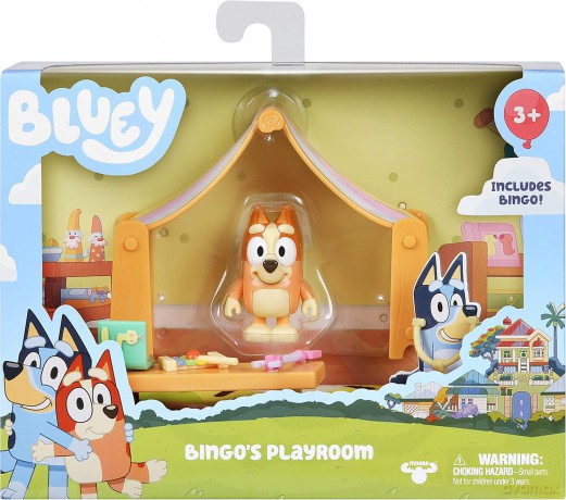 Bluey Pokój zabaw z figurką 13017 [FIGURKA]