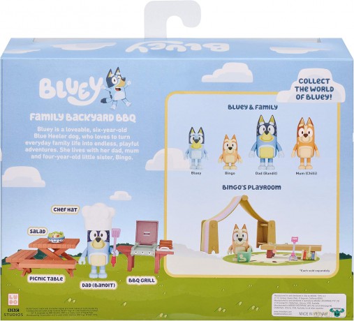 Bluey Zestaw grill z figurką 13030 [FIGURKA]