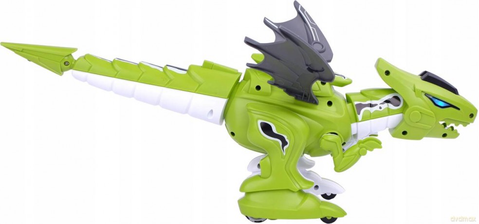 Dinozaur cyber na radio, zielony 1007978