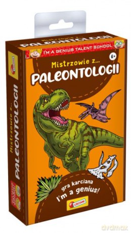 I'm a Genius Talent School Mistrzowie z paleontologii - edukacyjna gra karciana PL92468 [GRA]