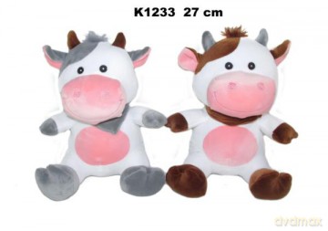 Maskotka Krowa 2 kolory 27cm 163820 mix