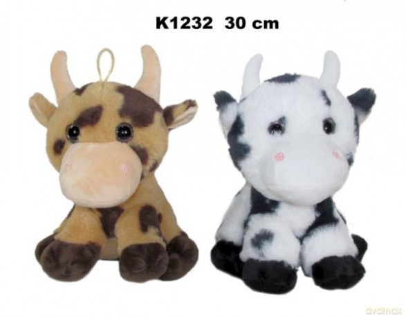 Maskotka Krowa 2 kolory 30 cm 163813 mix