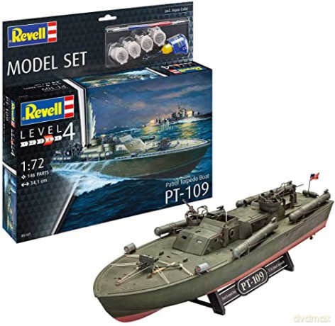 Model do sklejania 1:72 65147 Patrol Torpedo Boat PT-109 Model set