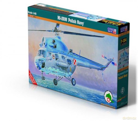 Model helikoptera do sklejania F-154 Mi-2 RM Polish Navy 1:48